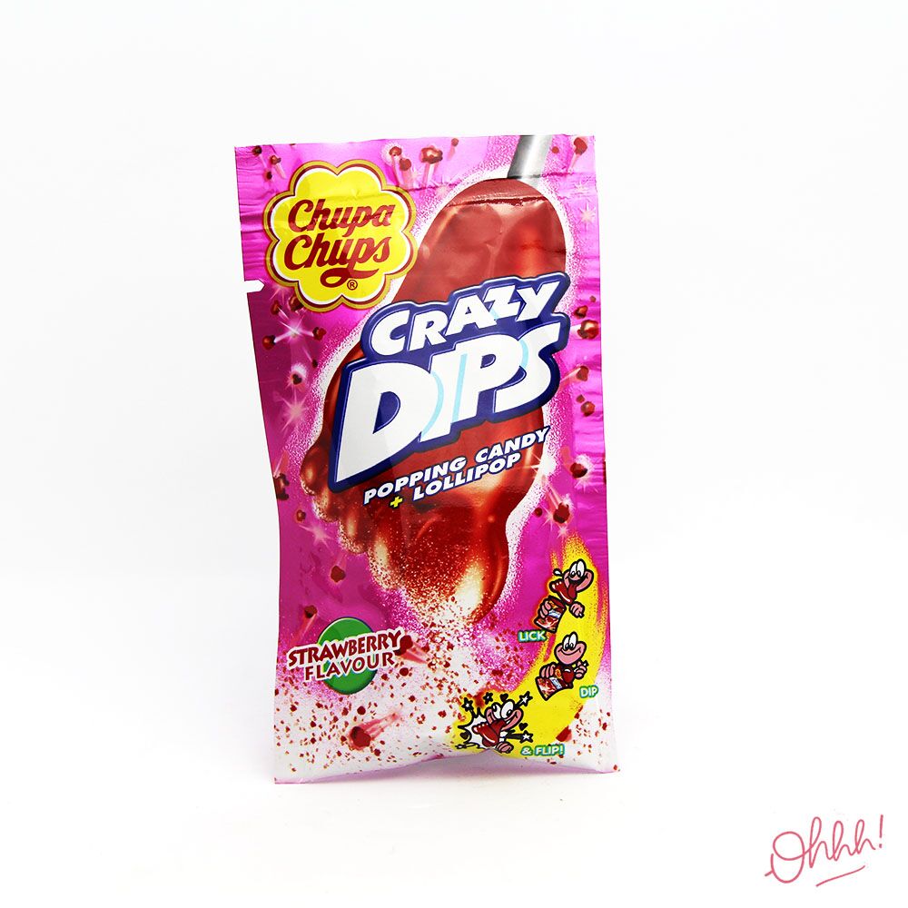 Chupa Chups Crazy Dips Strawberry Chupa Chups Crazy Dips Strawberry
