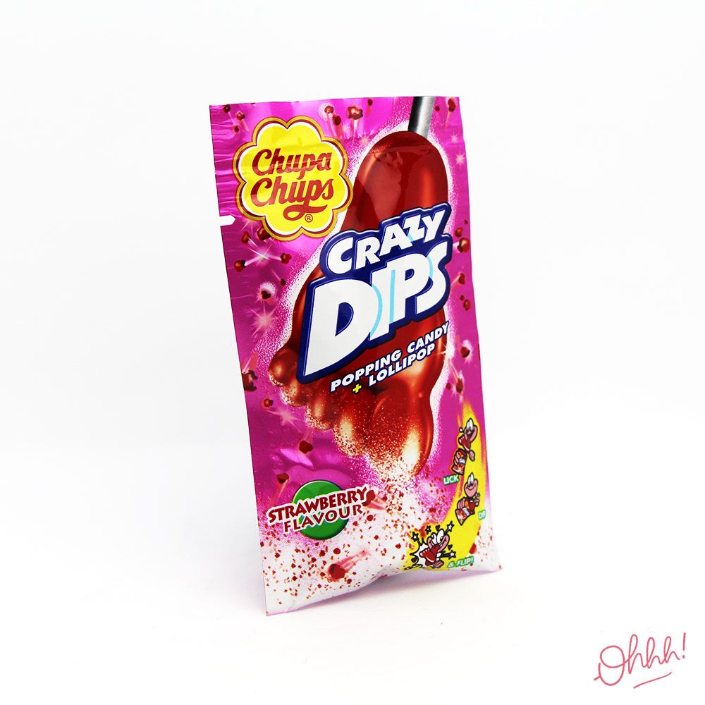 Chupa Chups Crazy Dips Strawberry Chupa Chups Crazy Dips Strawberry – Image 2