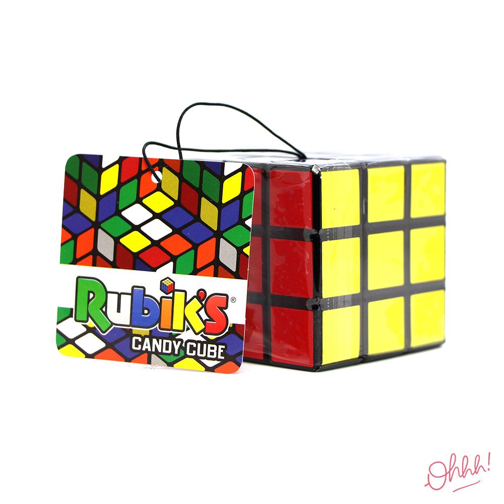 Rubik’s Candy Cube (citron, raisin, pomme acide, cerise, orange, framboise) Rubik's Candy Cube (citron, raisin, pomme acide, cerise, orange, framboise)