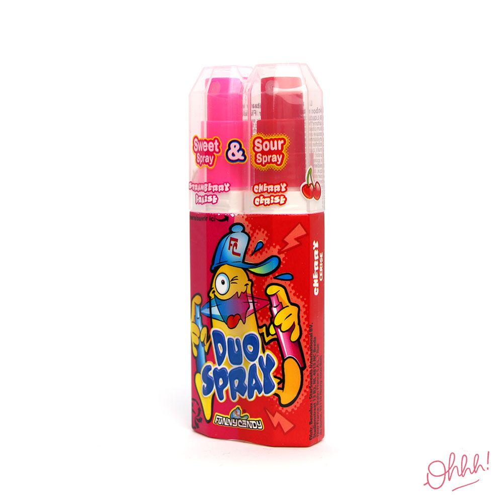 Duo Spray Candy (Sweet fraise – Sour cerise) Duo Spray Candy (Sweet fraise - Sour cerise) – Image 2