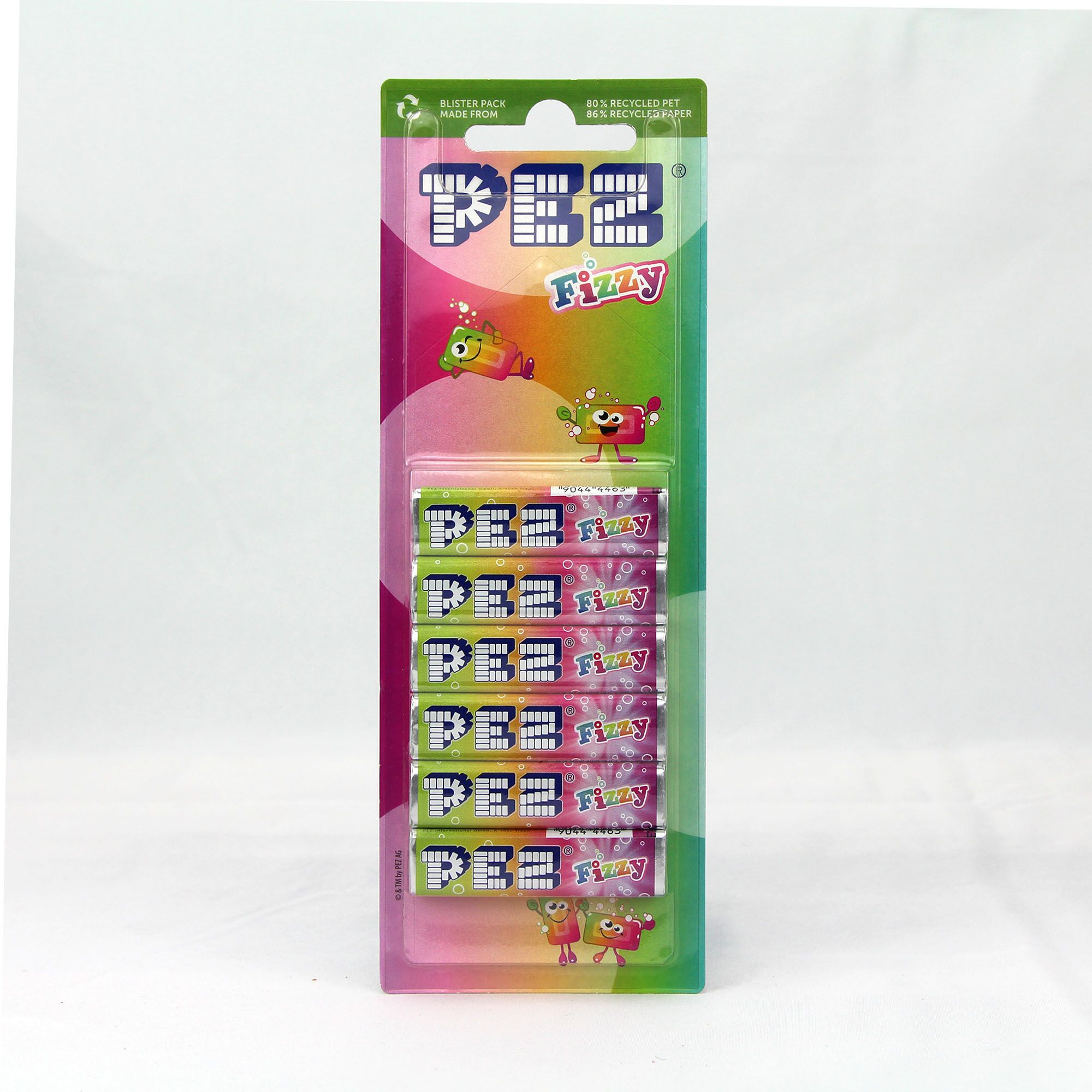 Refill PEZ Fizzy 6 pièces Refill PEZ Fizzy 6 pièces