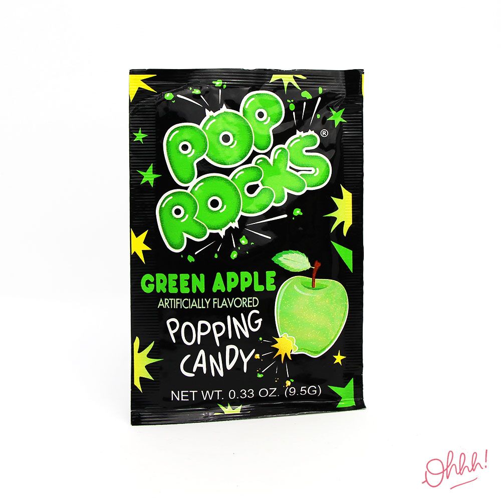 Pop Rocks Green Apple Popping Candy Pop Rocks Green Apple Popping Candy