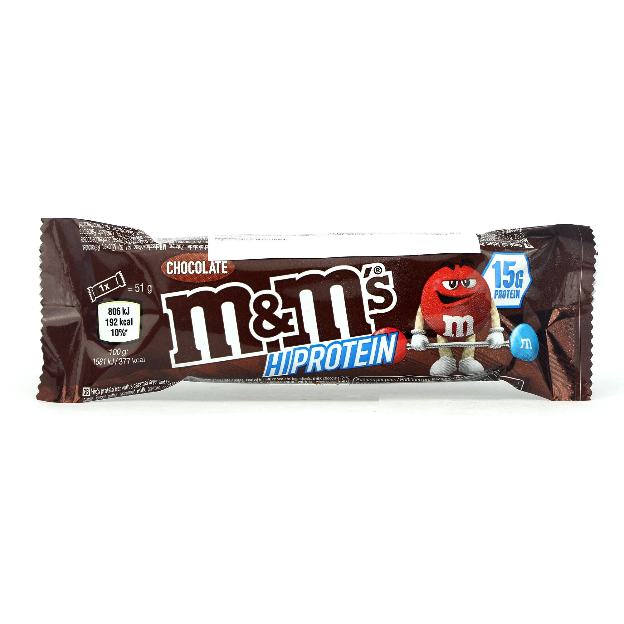 High Protein M&M’s Chocolate Bar High Protein M&M's Chocolate Bar