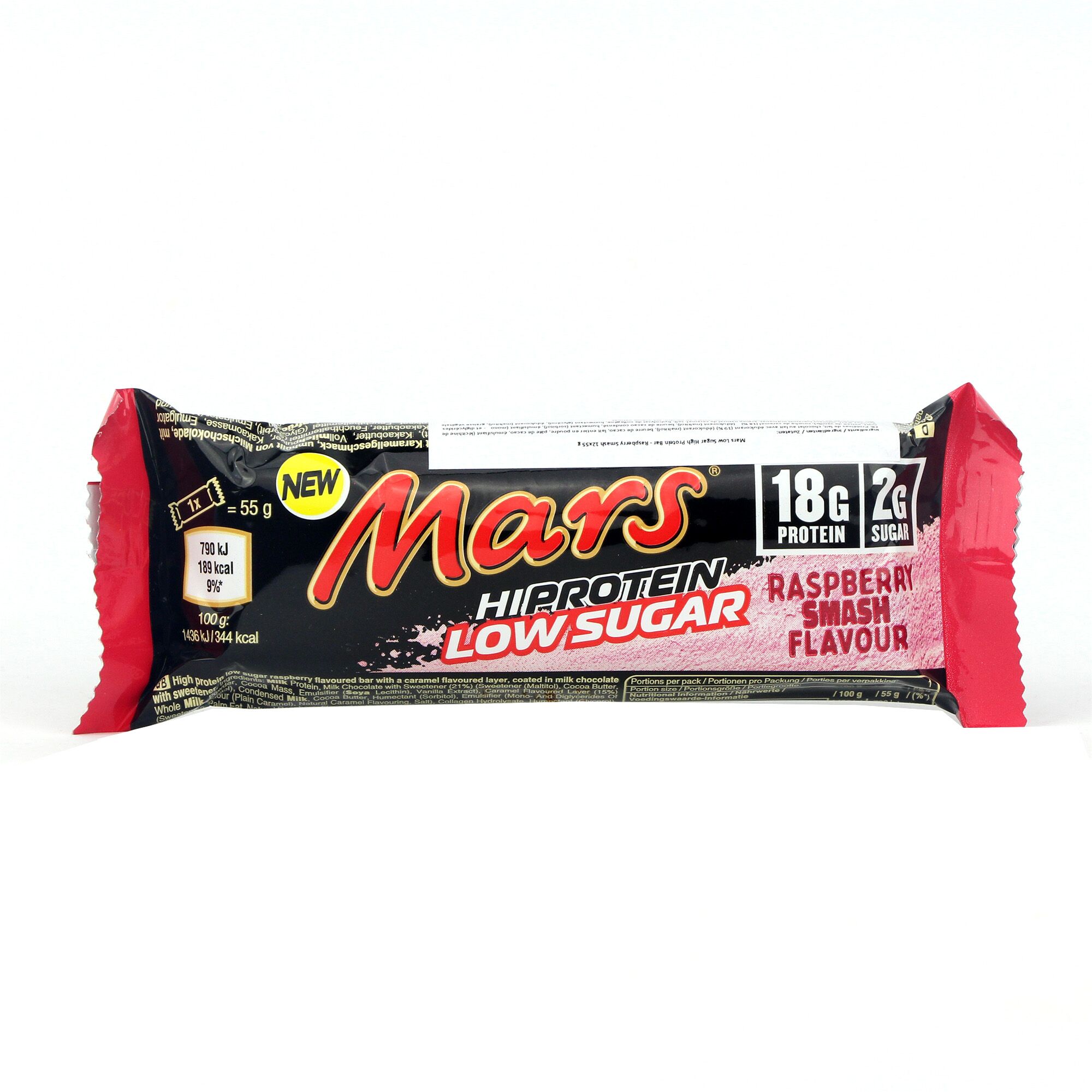 High Protein Low Sugar Mars Raspberry Bar High Protein Low Sugar Mars Raspberry Bar