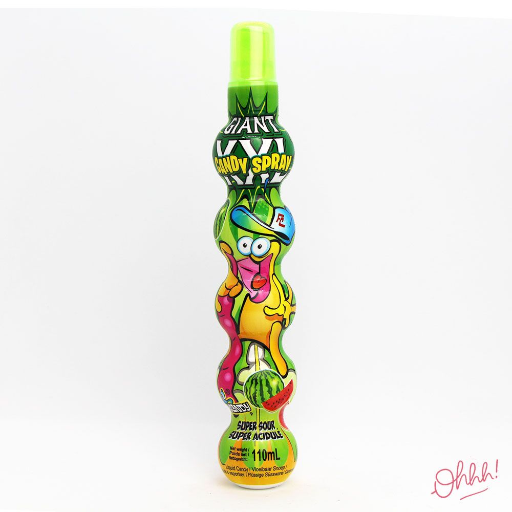 Giant XXL Candy Spray Super Sour Pastèque Giant XXL Candy Spray Super Sour Pastèque