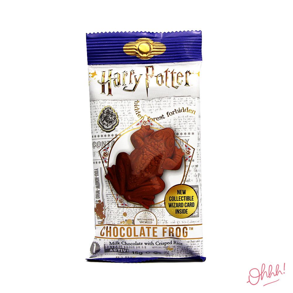 Harry Potter Chocolate Frog (avec carte à collectionner) Harry Potter Chocolate Frog (avec carte à collectionner)