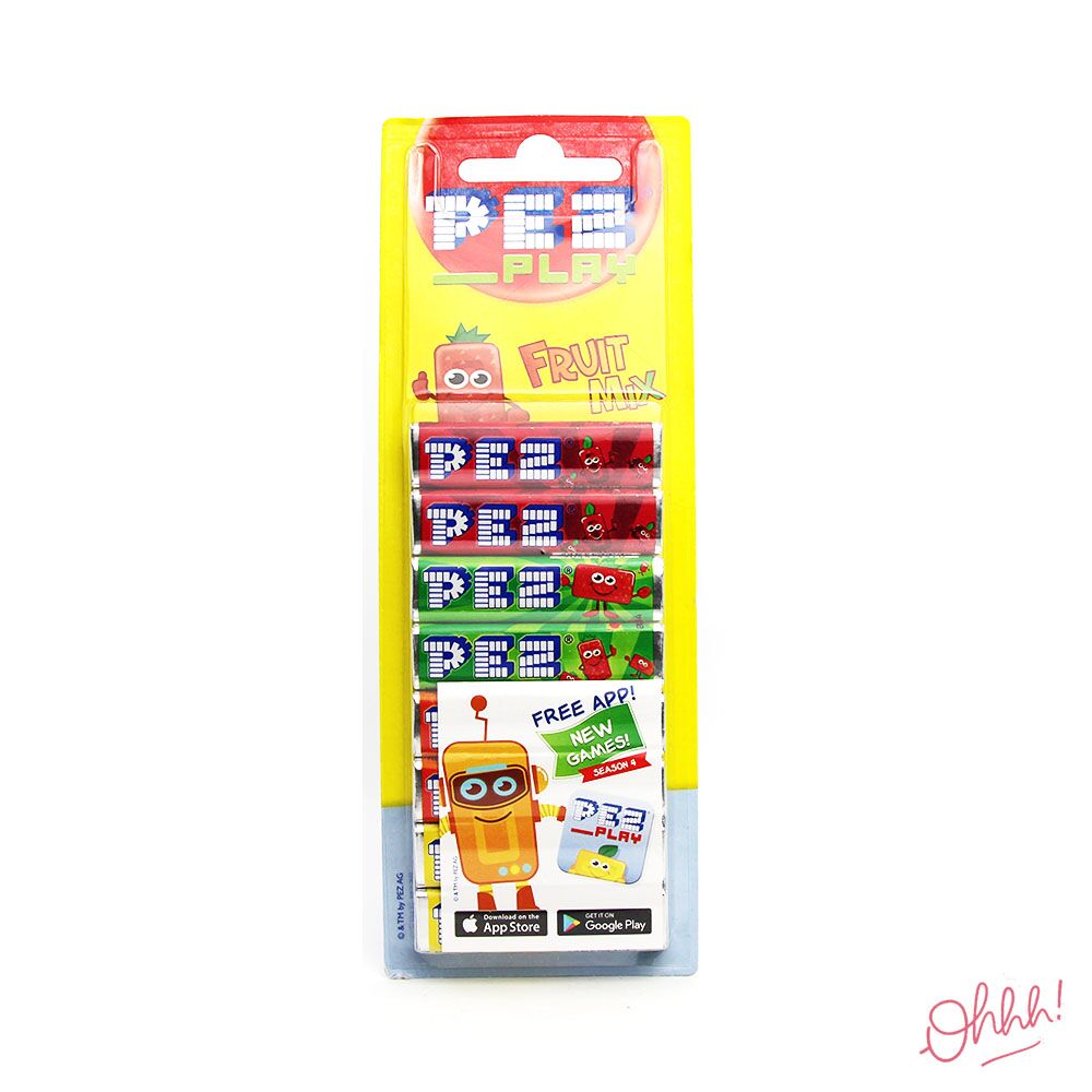 PEZ Refill Fruit Mix 6 pièces PEZ Refill Fruit Mix 6 pièces
