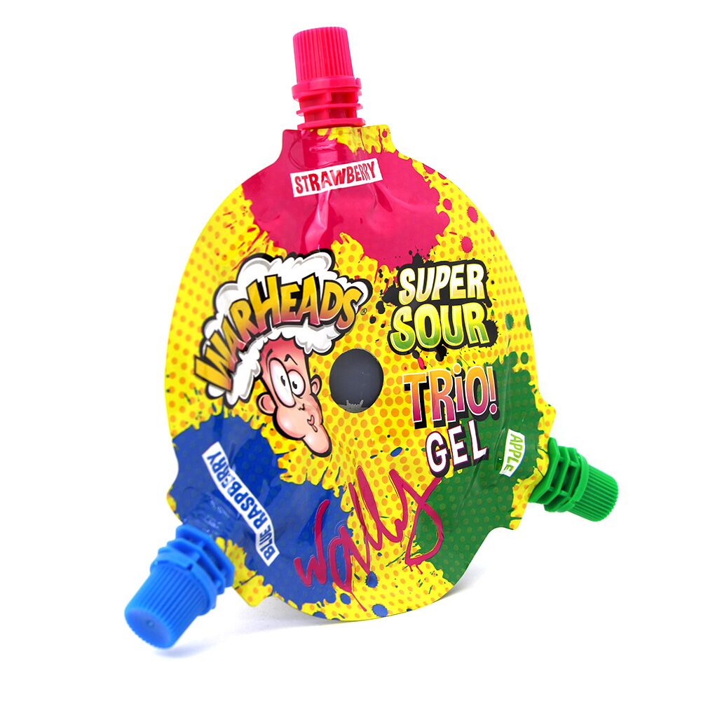Warhead Trio Gel Super Sour-Apple – Blueberry – Strawberry Warhead Trio Gel Super Sour-Apple - Blueberry - Strawberry – Image 2