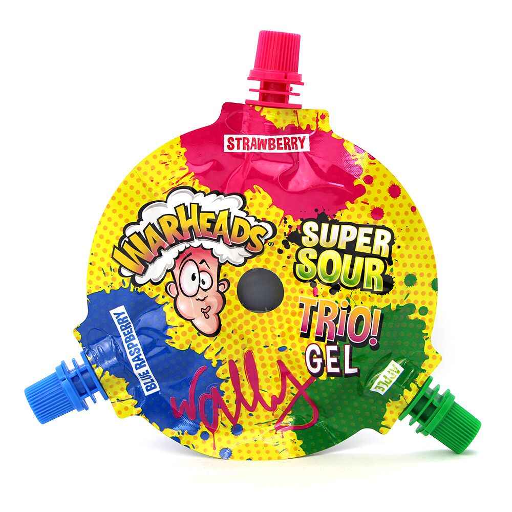 Warhead Trio Gel Super Sour-Apple – Blueberry – Strawberry Warhead Trio Gel Super Sour-Apple - Blueberry - Strawberry