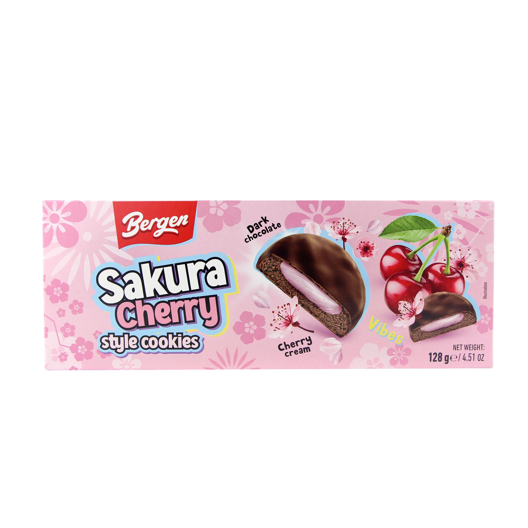 Sakura Cherry Dark Chocolate Cookie Sakura Cherry Dark Chocolate Cookie
