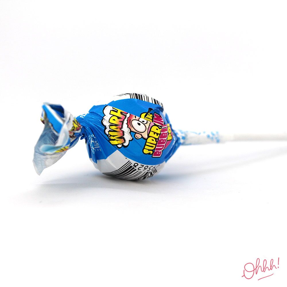 Super Sour Bubble Gum Pops Cola Super Sour Bubble Gum Pops Cola