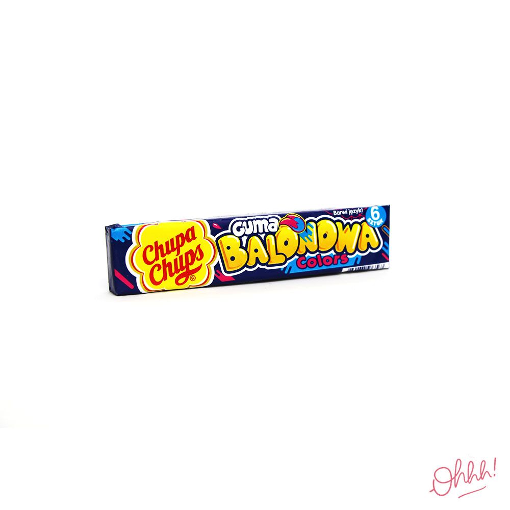 Guma Balonowa Framboise Bleue Colors (6 pièces) Guma Balonowa Framboise Bleue Colors (6 pièces) – Image 2