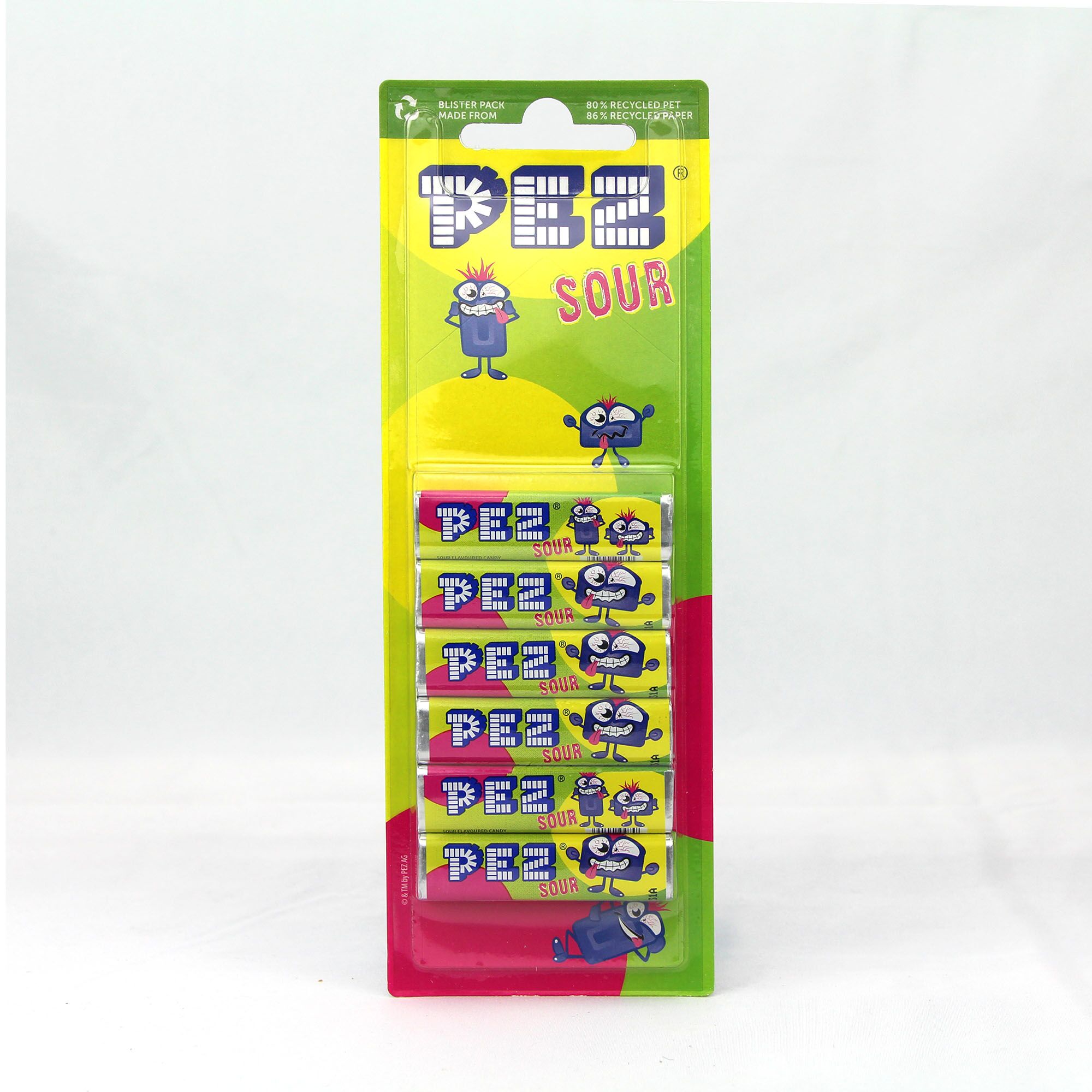 Refill PEZ Sour Mix acidulé 6 pièces Refill PEZ Sour Mix acidulé 6 pièces