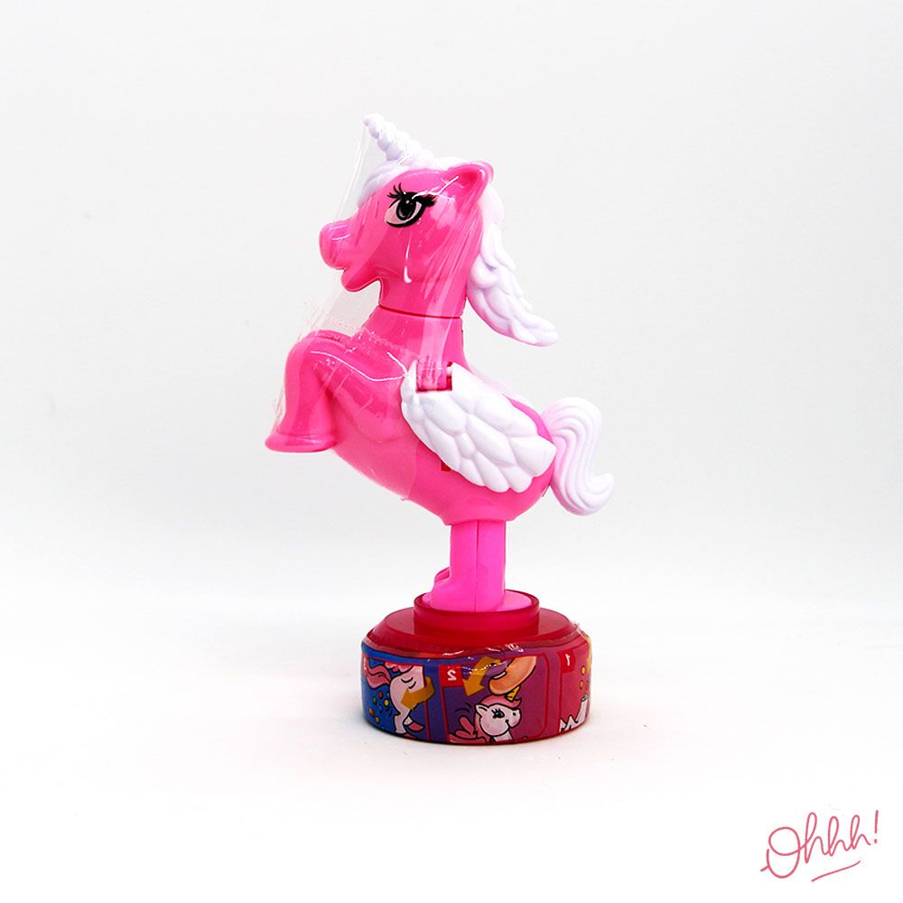 Unicorn Poo distributeur bonbons Rose-Blanc Unicorn Poo distributeur bonbons Rose-Blanc