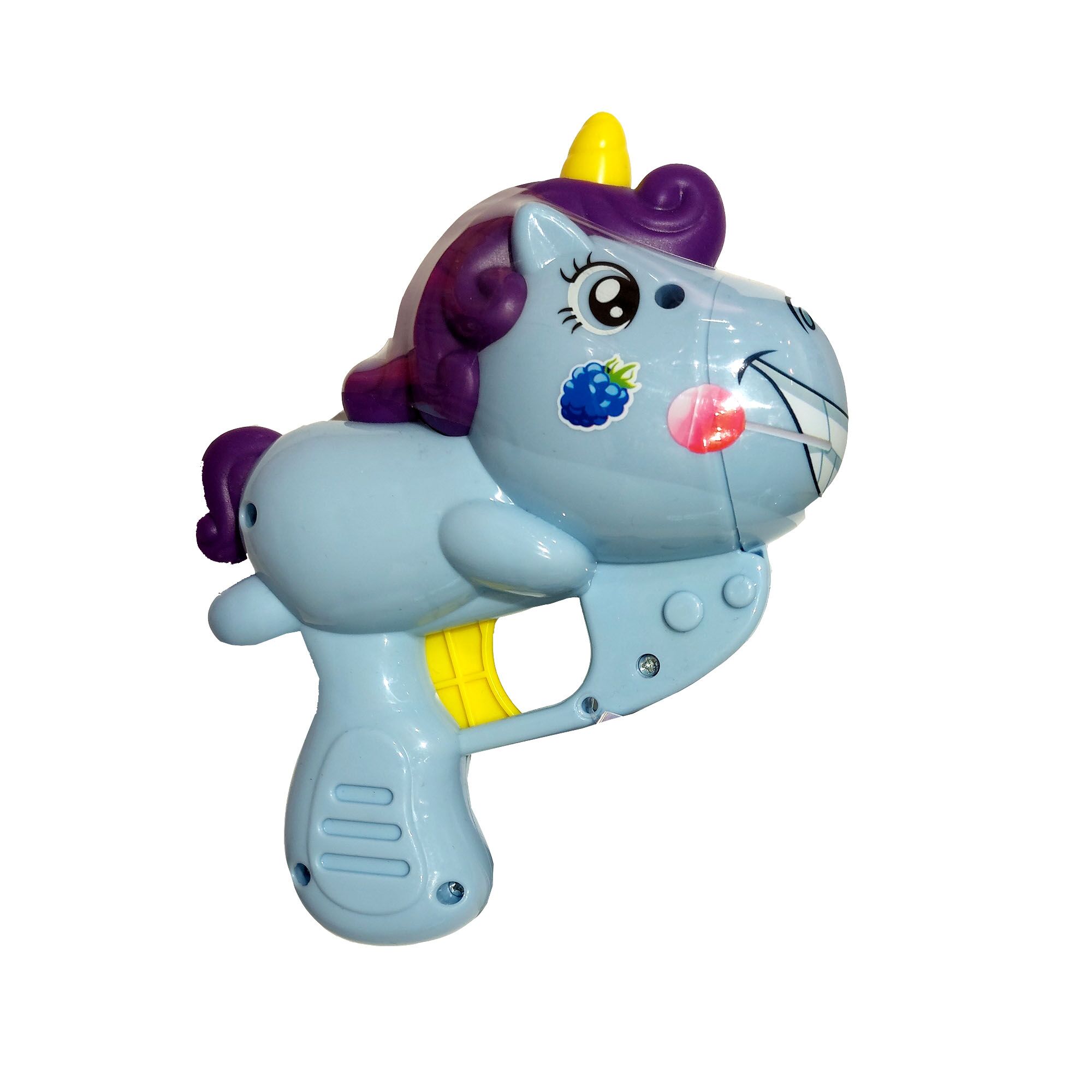 Sucette Unicorn Lolligun goût framboise