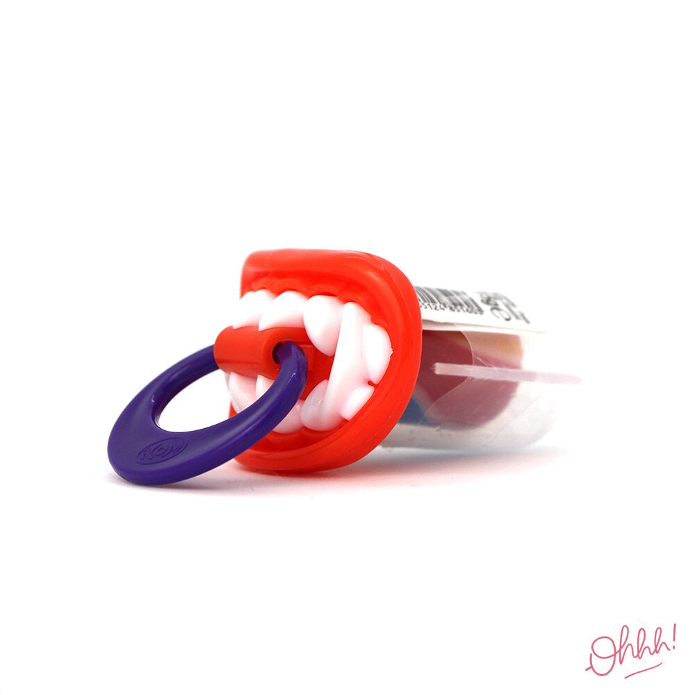 Sucette B-Pop Halloween (Bouche Orange) Sucette B-Pop Halloween (Bouche Orange) – Image 2