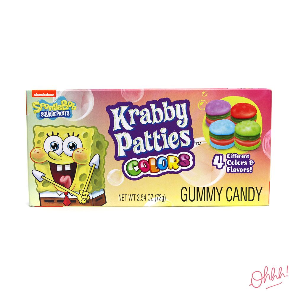 Bob l'éponge Krabby Patties Colors