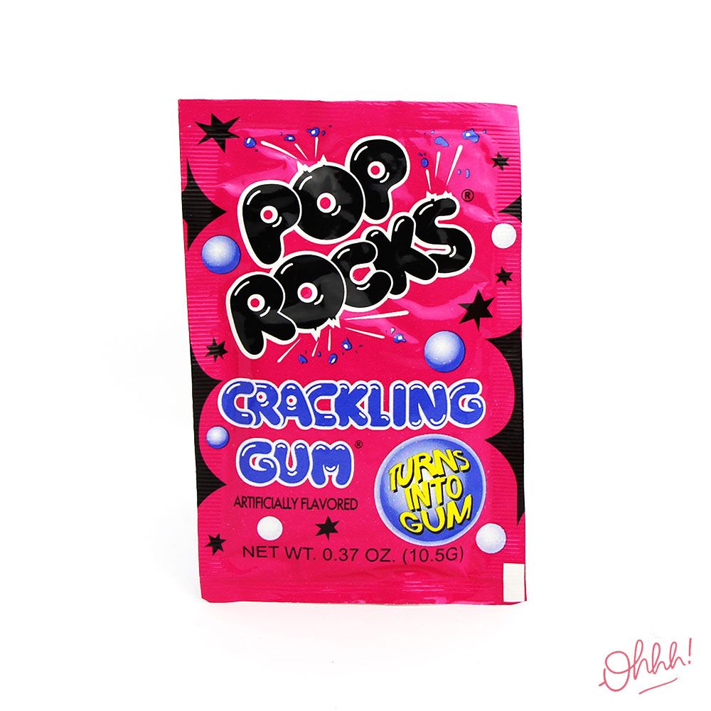 Pop Rocks Crackling Gum Pop Rocks Crackling Gum