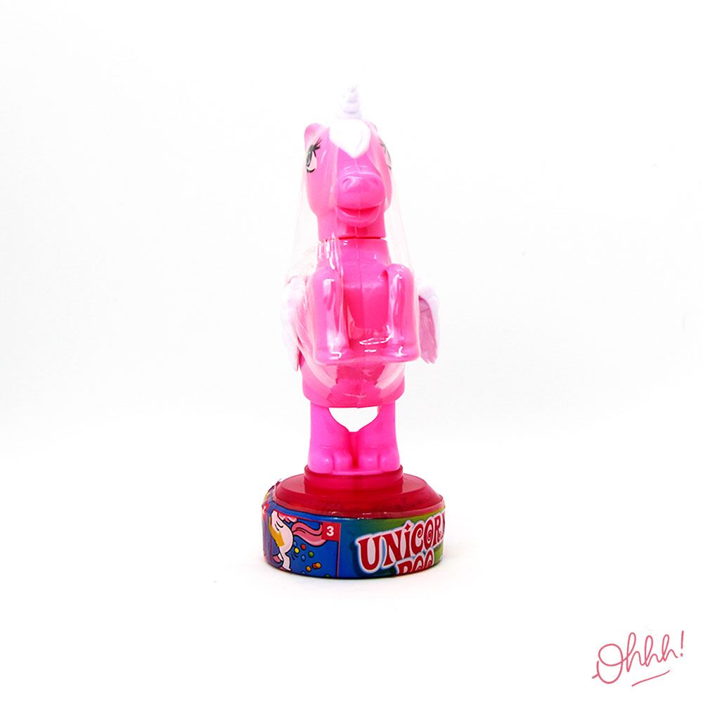 Unicorn Poo distributeur bonbons Rose-Blanc Unicorn Poo distributeur bonbons Rose-Blanc – Image 2