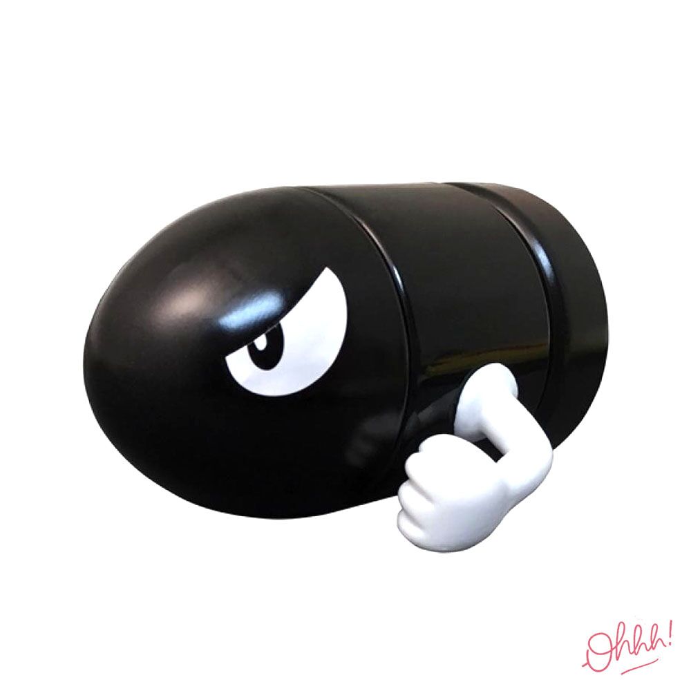 Nintendo Super Mario Bros Candy Bullet Bill Tin (Blue Raspberry) Nintendo Super Mario Bros Candy Bullet Bill Tin (Blue Raspberry) – Image 3