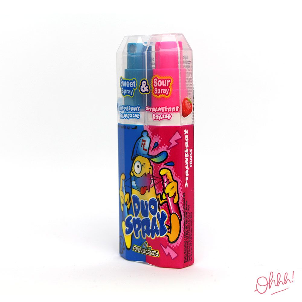 Duo Spray Candy (Sweet framboise – Sour fraise) Duo Spray Candy (Sweet framboise - Sour fraise) – Image 2