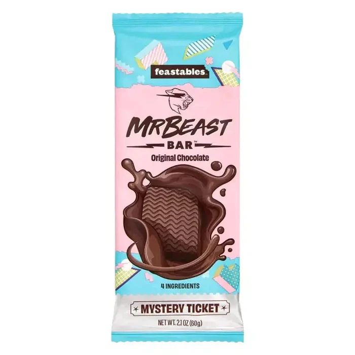 Mister Beast Feastables Chocolate Bar Original Mister Beast Feastables Chocolate Bar Original