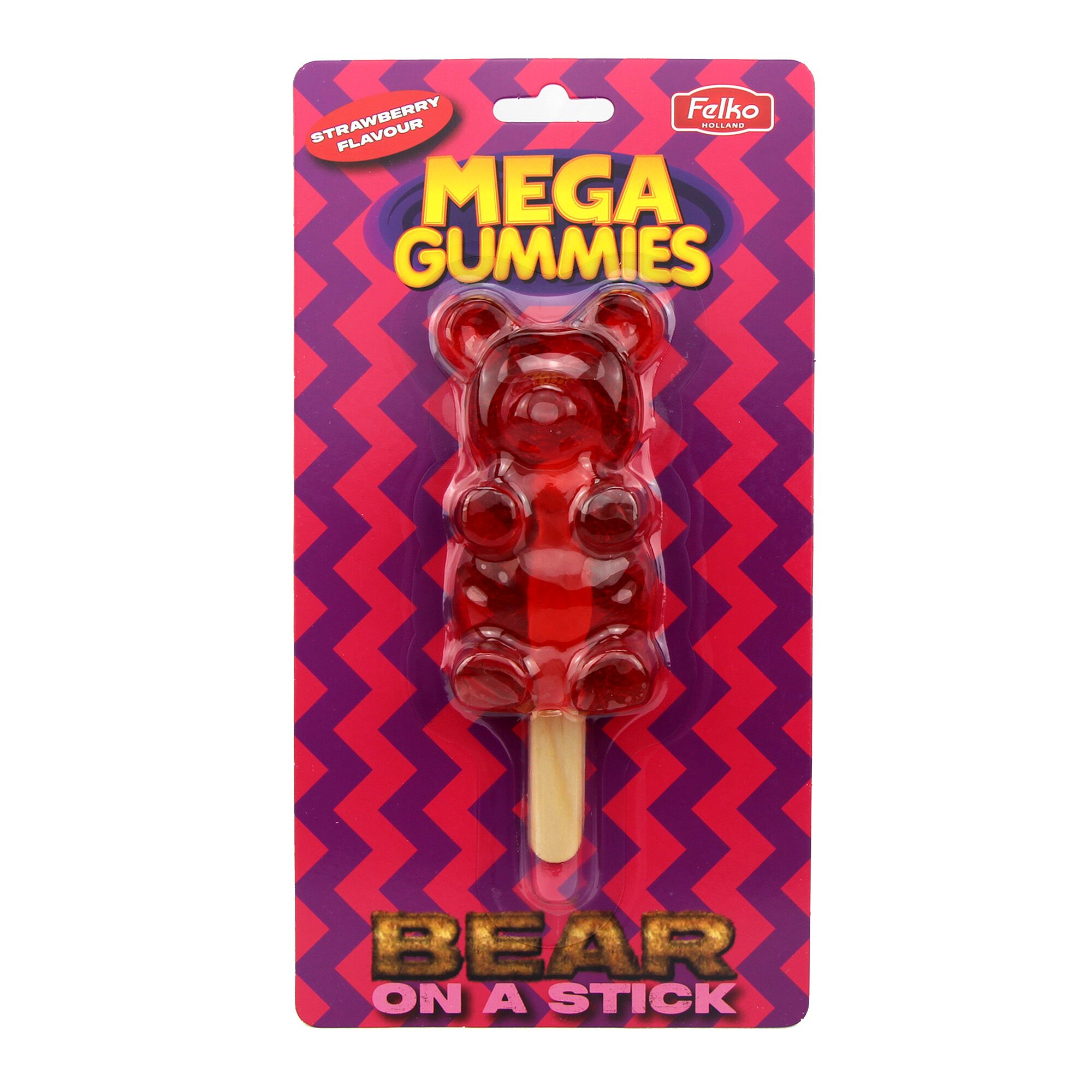 Mega Gummies Bear on a Stick 120g Mega Gummies Bear on a Stick 120g