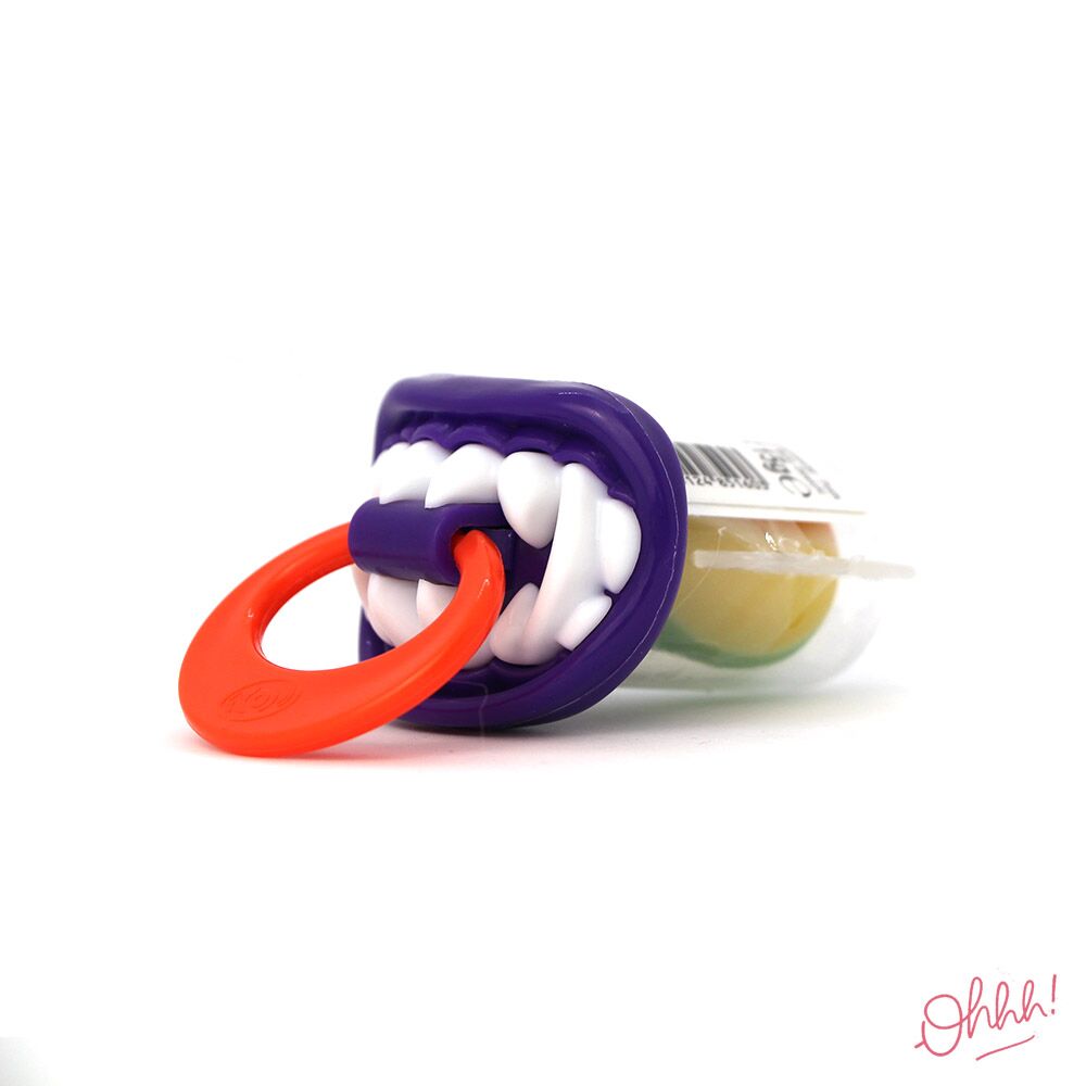 Sucette B-Pop Halloween (Bouche Mauve) Sucette B-Pop Halloween (Bouche Mauve) – Image 2