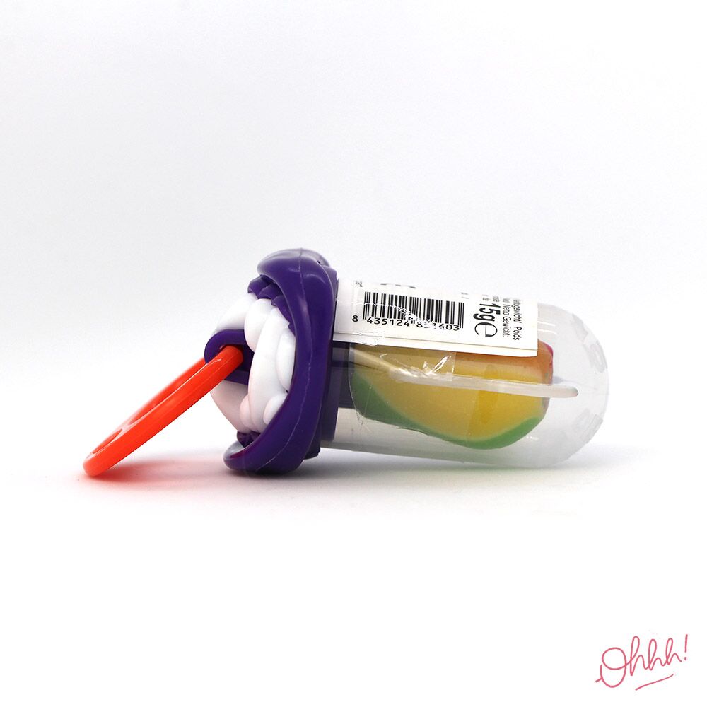 Sucette B-Pop Halloween (Bouche Mauve) Sucette B-Pop Halloween (Bouche Mauve) – Image 3