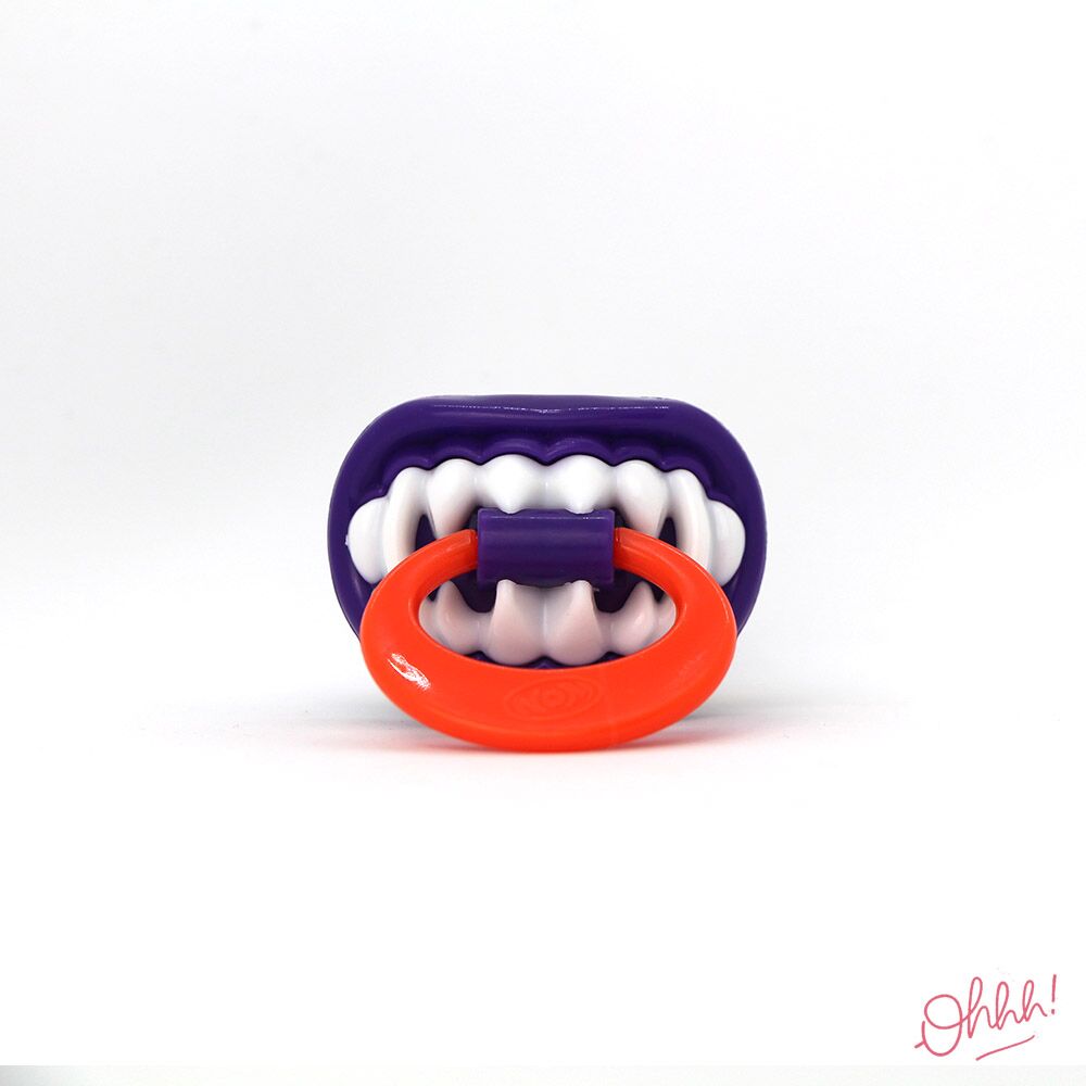 Sucette B-Pop Halloween (Bouche Mauve) Sucette B-Pop Halloween (Bouche Mauve)