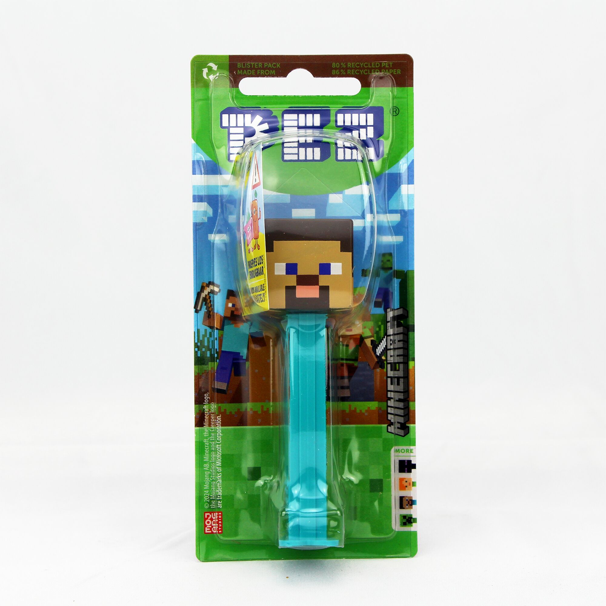 PEZ Minecraft Steve PEZ Minecraft Steve