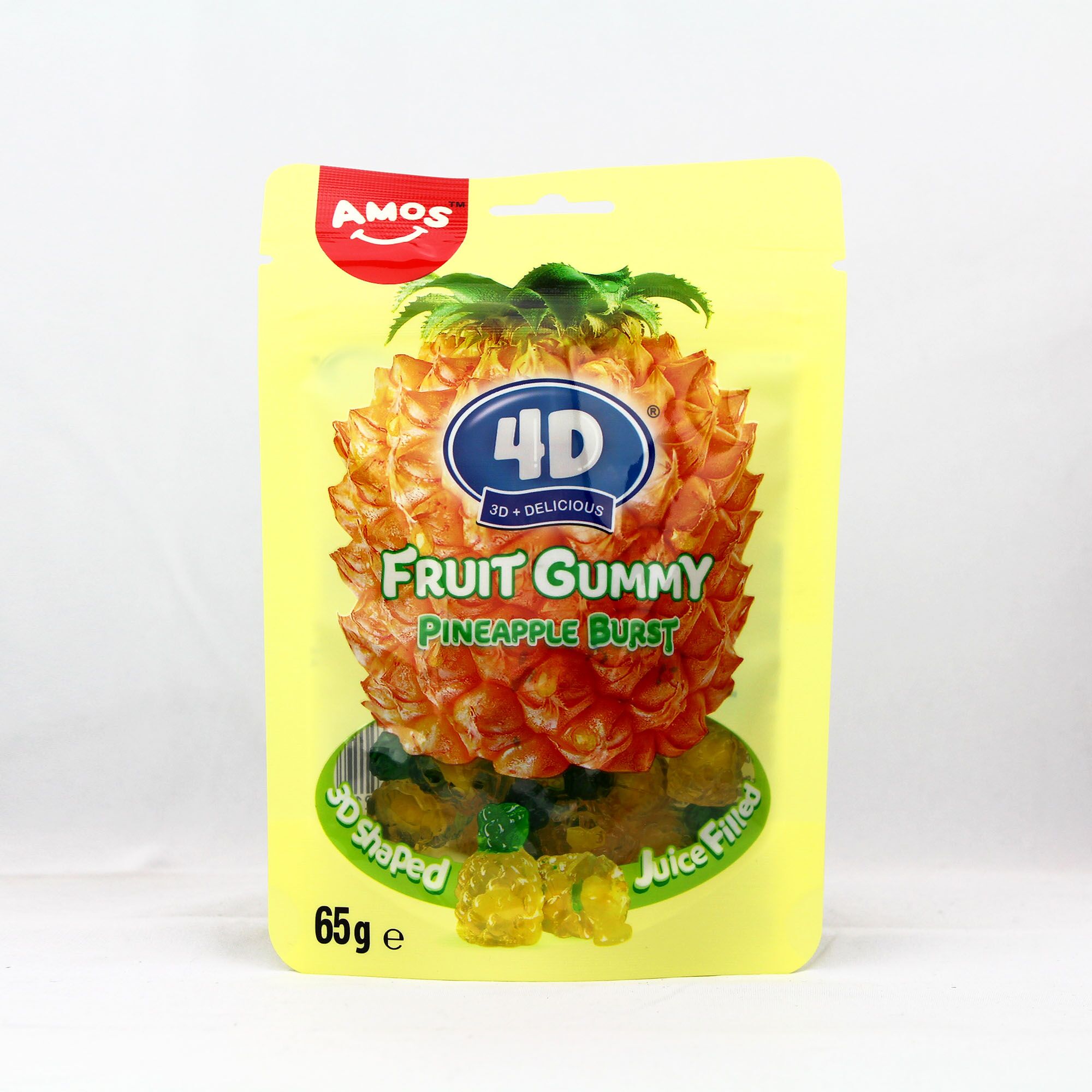 4D Fruit Gummy Pineapple 4D Fruit Gummy Pineapple