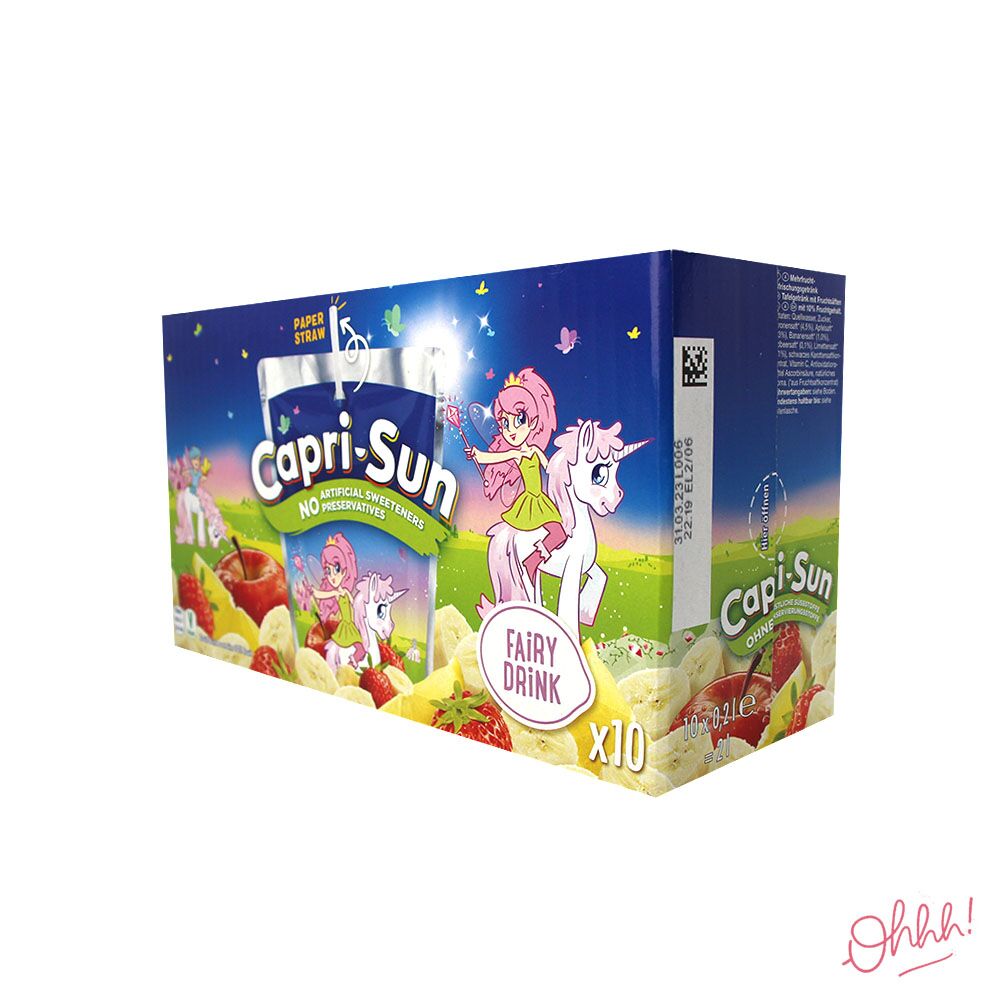 Capri-Sun Féé et Licorne Pack de 10 Capri-Sun Féé et Licorne Pack de 10 – Image 3