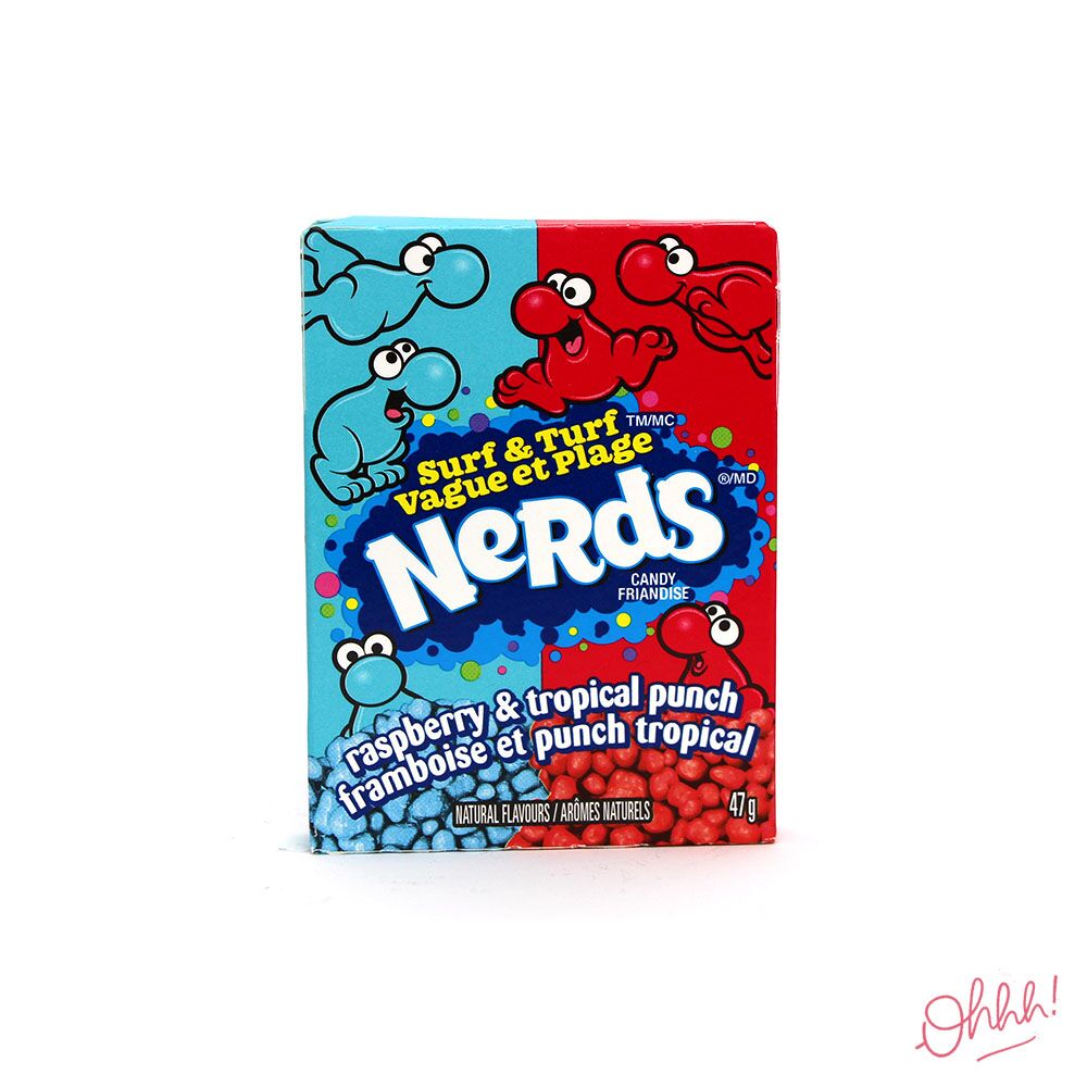 Nerds Pocket framboise et punch tropical (Raspberry & Tropical punch) Nerds Pocket framboise et punch tropical (Raspberry & Tropical punch)