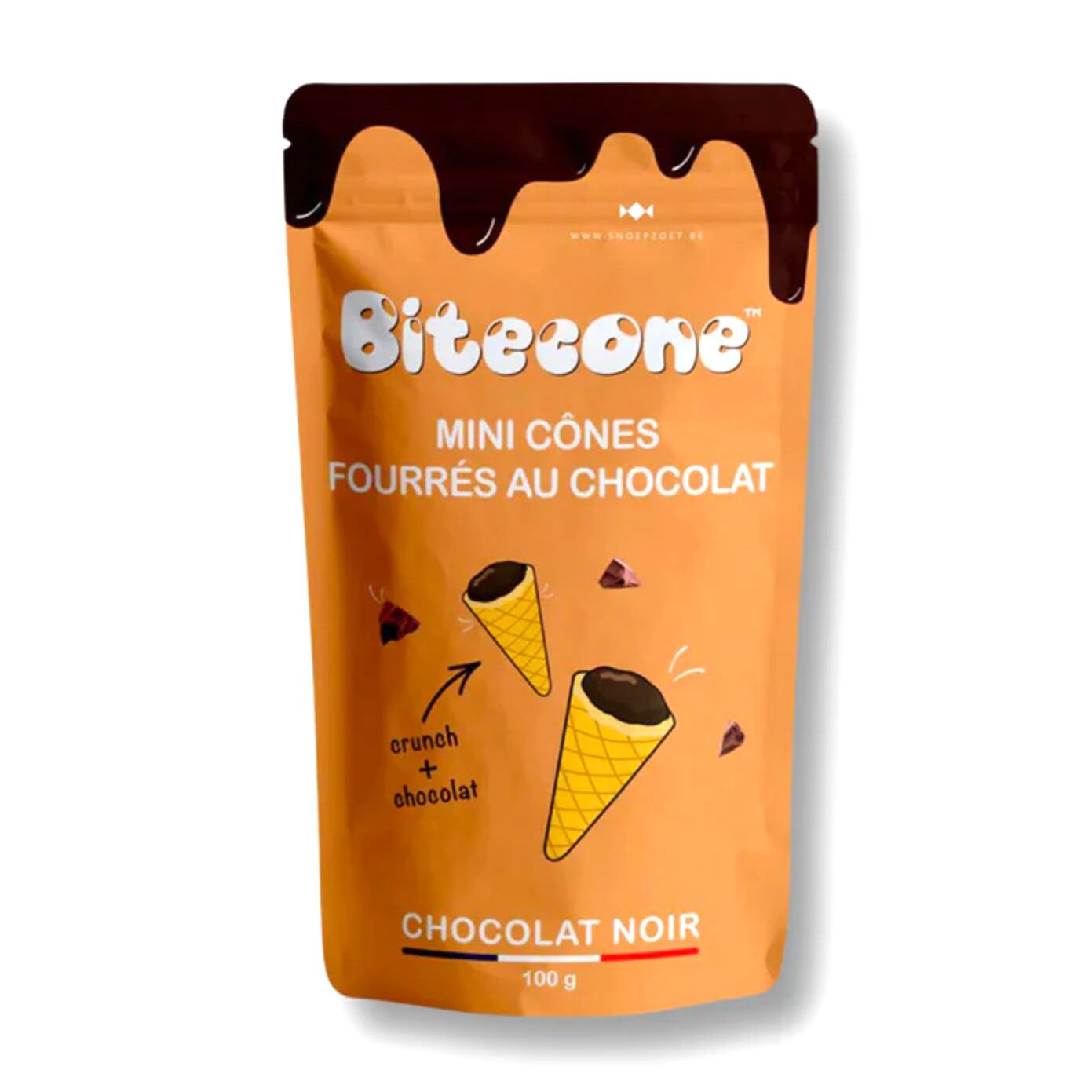 Bitecone Mini Cônes Chocolat Noir Bitecone Mini Cônes Chocolat Noir