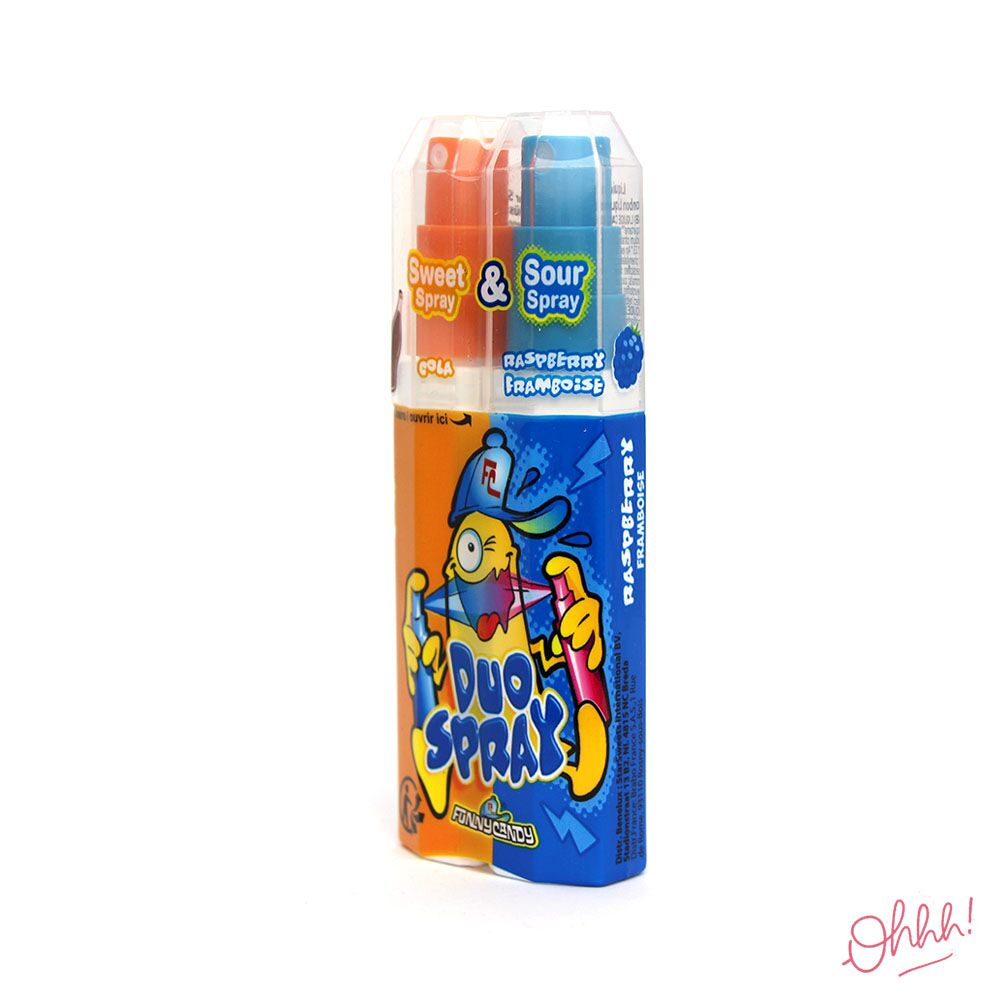 Duo Spray Candy (Sweet cola – Sour framboise) Duo Spray Candy (Sweet cola - Sour framboise) – Image 2