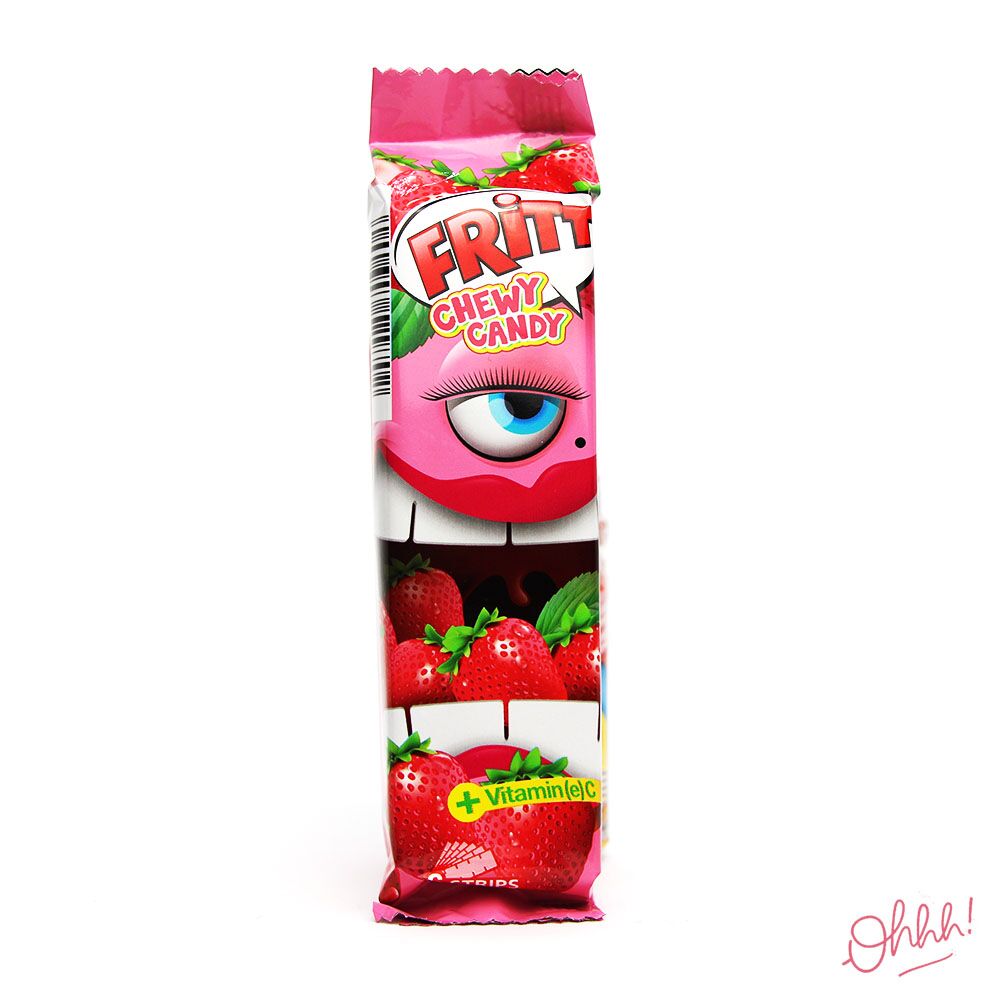 Fritt Chewy Candy (6 strips) Fraise Fritt Chewy Candy (6 strips) Fraise
