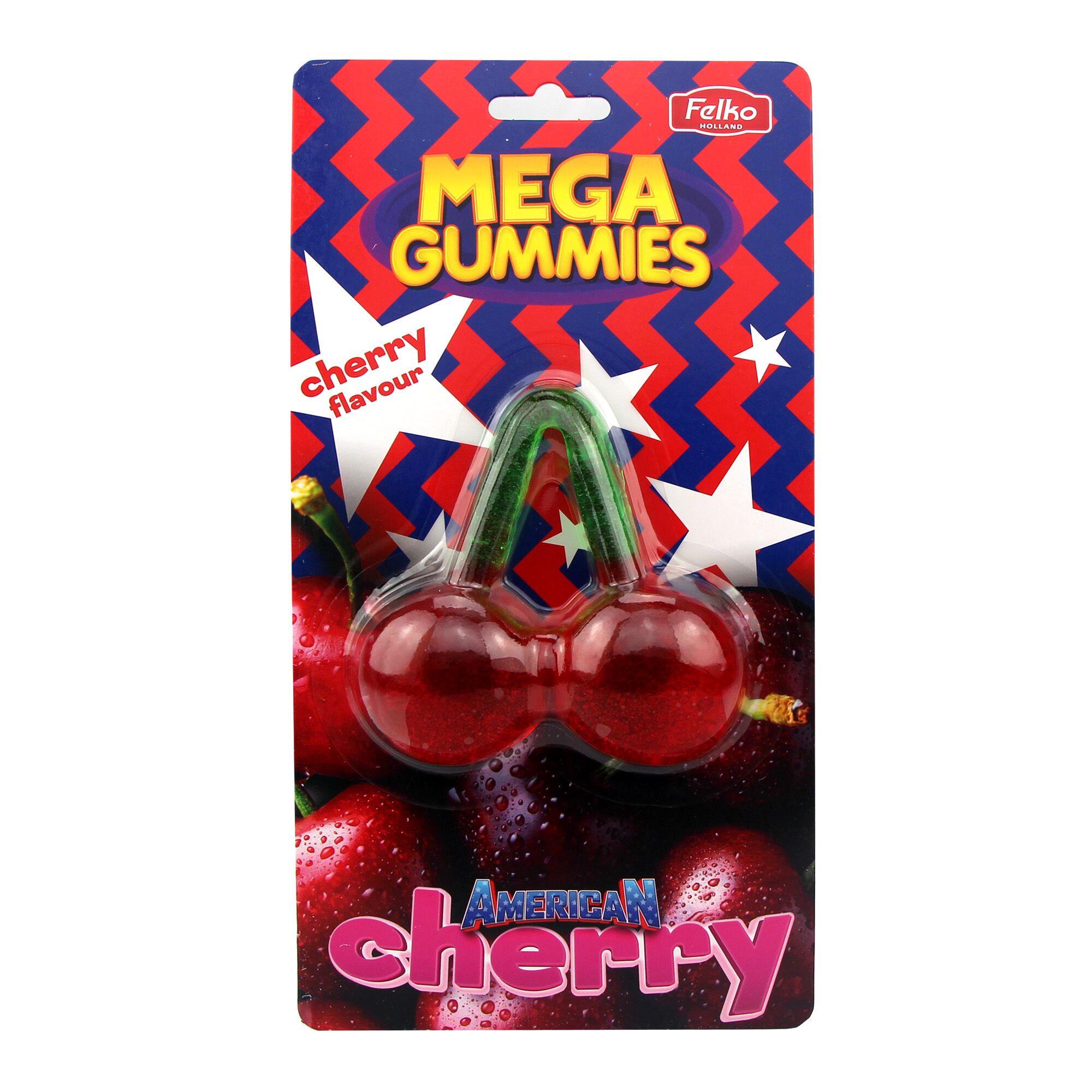 Mega Gummies American Cherry 120g Mega Gummies American Cherry 120g