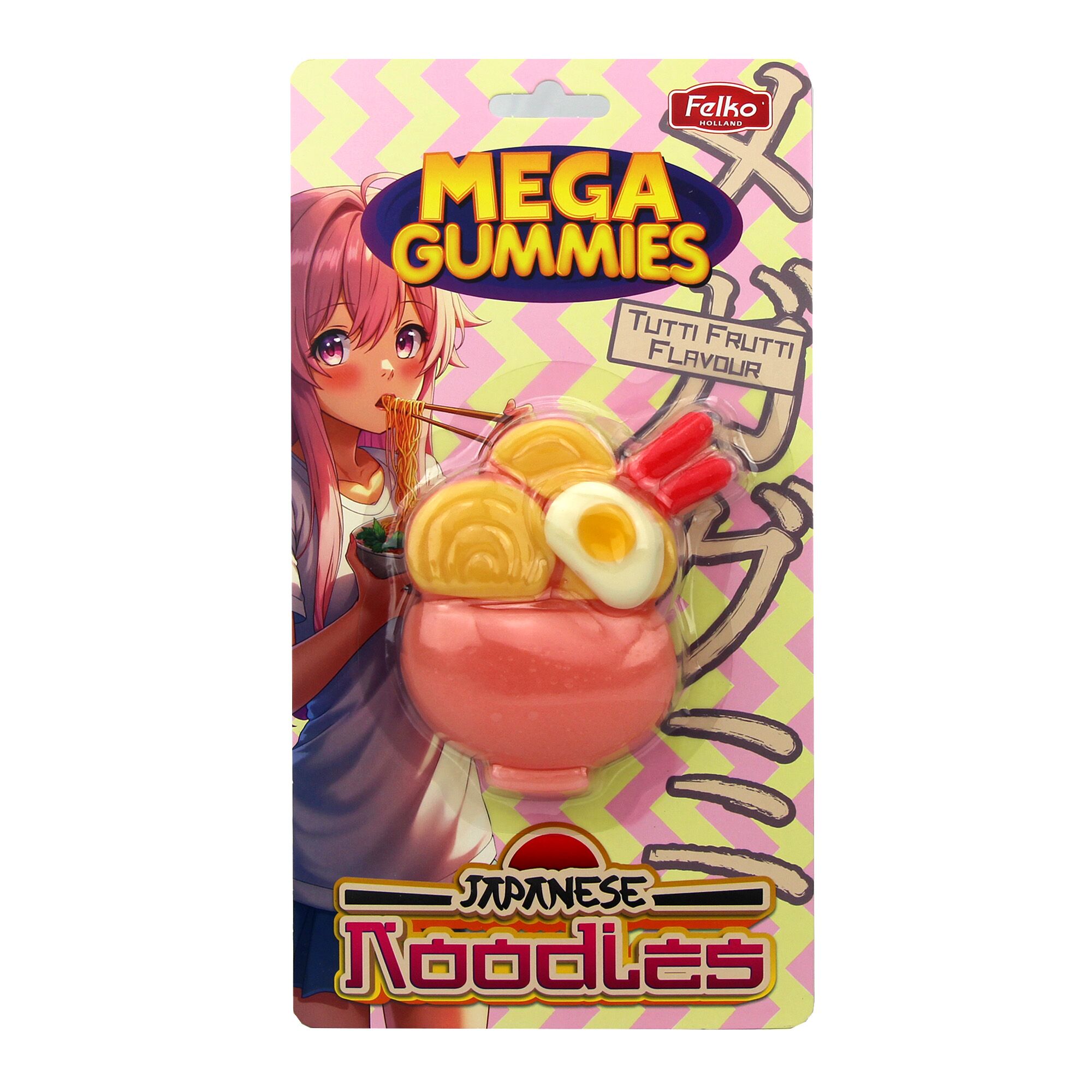 Mega Gummies Japanese Noodles 120g Mega Gummies Japanese Noodles 120g