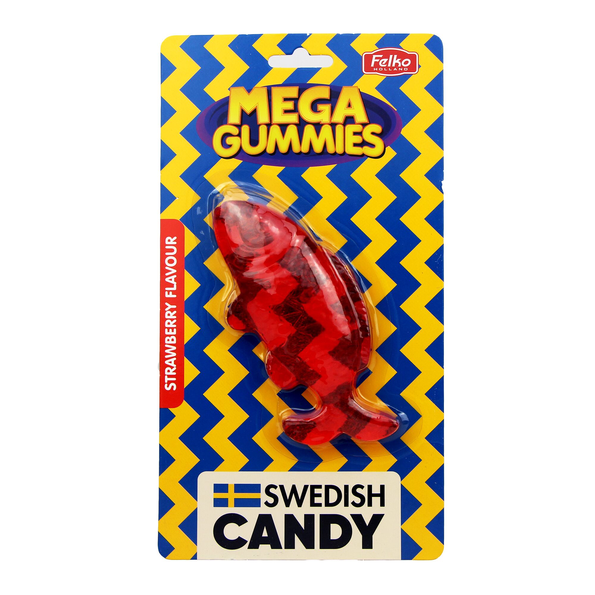 Mega Gummies Swedish Fish saveur Fraise 120g Mega Gummies Swedish Fish saveur Fraise 120g